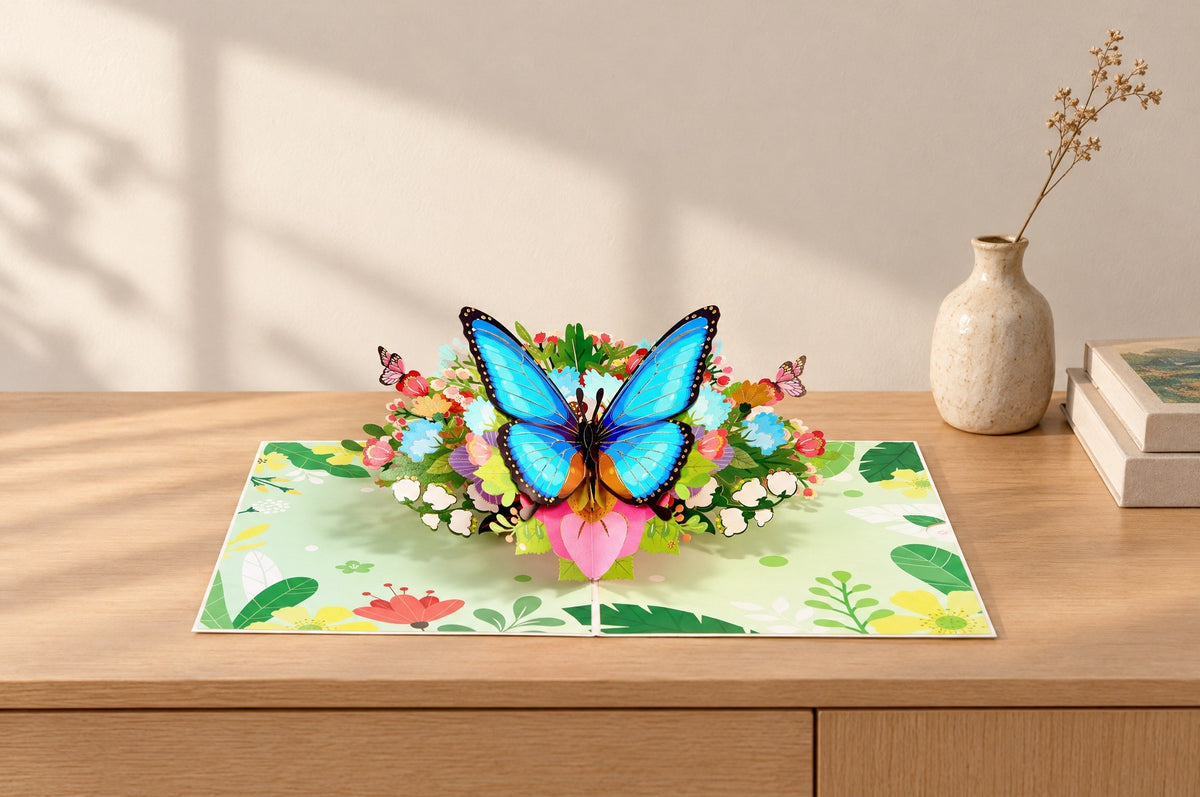花束は一週間。
紙の花は、ずっと。